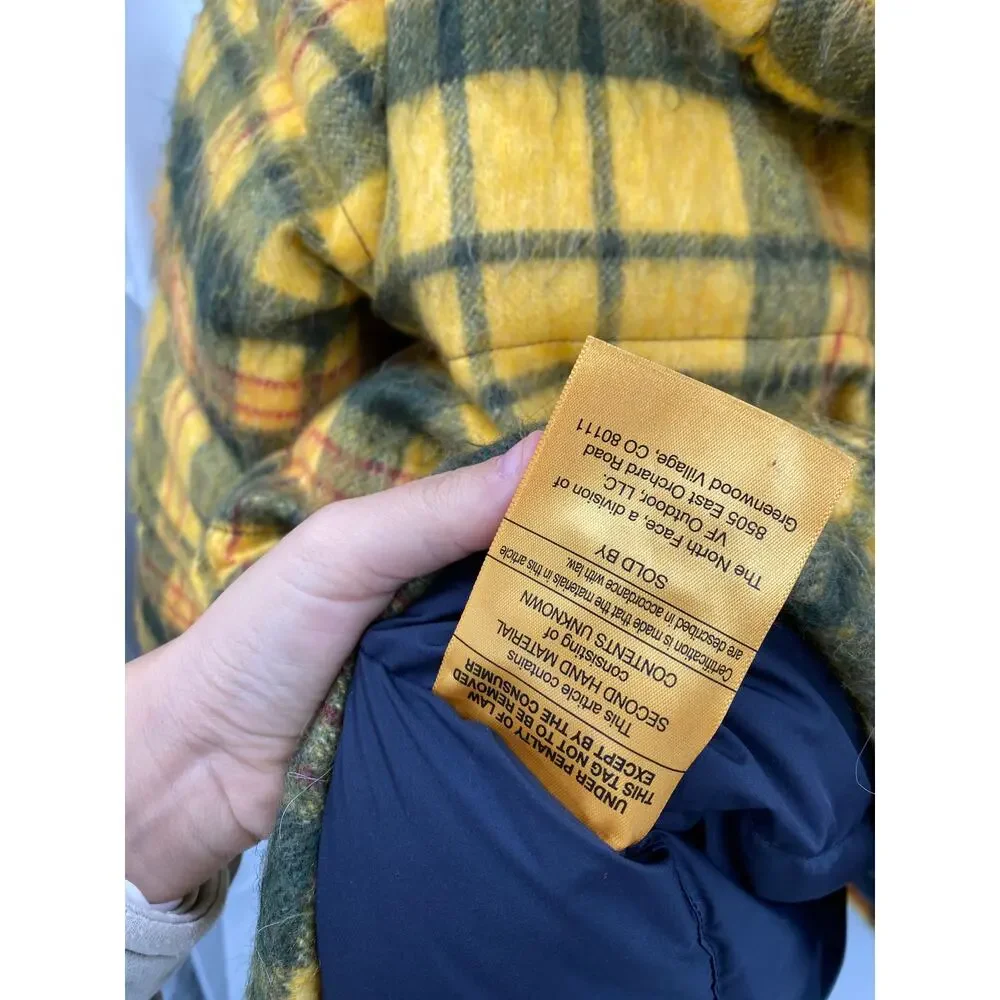 The North Face Unisex M Brown Label Down Parka Summit Gold Heritge